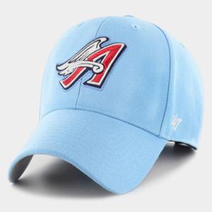 Кепка 47 Brand LA ANGELS COOPERSTOWN блакитний Уні